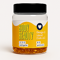 Омега 3 Omega-3 риб'ячий жир 120 капсул Body Beauty