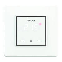 Настенный терморегулятор для теплых полов Terneo встраиваемого монтажа 16А из пластика 5 40 °C белый IP20