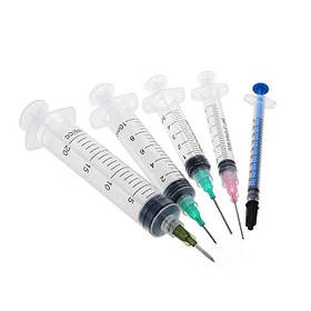 Шприци одноразові