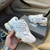 Кроссовки женские New Balance 9060 Quartz Grey U9060HSA Нью Беланс серые замшевые демисезонные