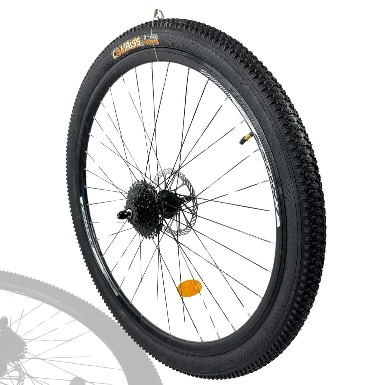 Колесо велосипеда в зборі заднє 29 TITAN СROSS втулка Neco КОМПЛЕКТ касета Shimano CS-GG200-8 з Ротором