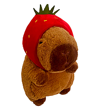 Капібара Полуниця м'яка іграшка, 23см