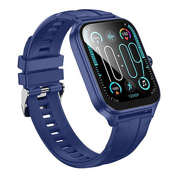 Смарт Годинник Hoco Y27 Smart sports watch Синій