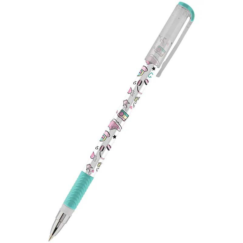 Ручка кулькова Kite синя Girl Power K24-032-1, фото 1