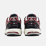 Бордові текстильні чоловічі кросівки New Balance 1906R  Демісезонні кроси Нью Беланс 1906, фото 2