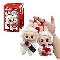 М'яка іграшка-брелок "LABUBU | Лабубу" з Кока-Кола 15 см