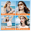 Захисний крем від сонця Sadoer Sun Screen 50+SPF PA+++ з екстрактом рису (60 g), фото 5