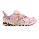 Рожеві шкіряні жіночі кросівки New Balance 610 Pink - демісезонні ню беленс 610, фото 5