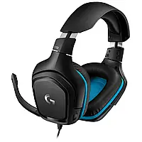 Ігрові навушники Logitech G432 легка, універсальна гарнітура з чітким передаванням кроків, пострілів і голосів