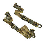 Комплект строп з поворотними карабінами для кріплення та фіксації тактичного спорядження "Х-tac". Multicam. 2шт., фото 5