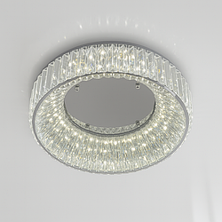 Люстра кругла у вітальню Linisoln 140W до 20 м² колір Хром 9896-500