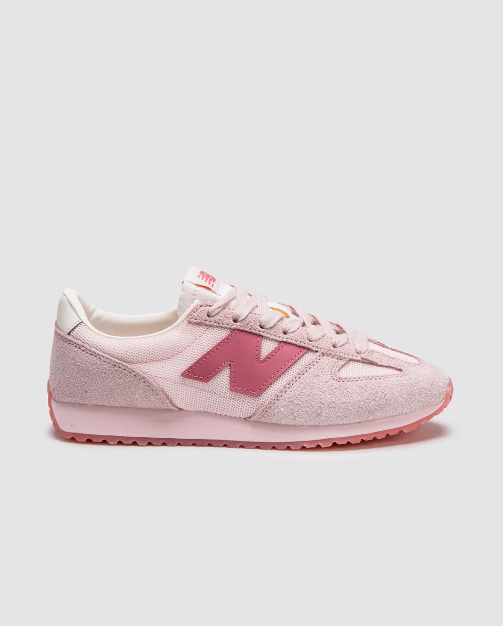 Рожеві замшеві жіночі кросівки New Balance 471 Pink - демісезонні кросівки, фото 1