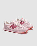 Рожеві замшеві жіночі кросівки New Balance 471 Pink - демісезонні кросівки, фото 5