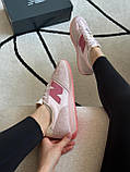 Рожеві замшеві жіночі кросівки New Balance 471 Pink - демісезонні кросівки, фото 7