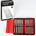 Набір з 14 розширювачів з нержавіючої сталі для інтимних моментів комфортний та ергономічний