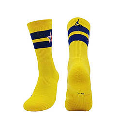 Жовті шкарпетки Джордан Everyday MAX Матч усіх зірок НБА спортивні баскетбольні