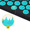 Килимок акупунктурний з подушкою 4FIZJO Eco Mat XL Аплікатор Кузнєцова 4FJ0514 Black/Blue, фото 9