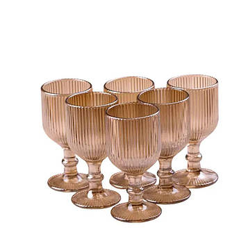 Набір чарок на ніжці 6 штук по 50 мл Tea Color HP7111TC