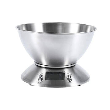 Ваги кухонні Sokany SK1204 електронні 5 кг з чашею SK1204