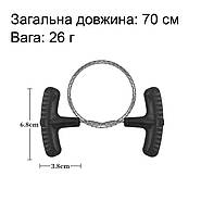 Пила Джильї 70 см - Туристична ножівка - Похідна пила-струна для виживання - black, фото 6