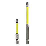 Біти для автоматів 65 мм/110 мм -магнітні - Набір електромонтажних біт FPH2 для складання щитів та ПЗВ, фото 2