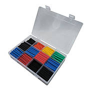 Термоусадочні трубки - 12 видів / 750 шт - Поліолефінова термоусадка Ø 1-13 мм, фото 9