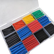 Термоусадочні трубки - 12 видів / 750 шт - Поліолефінова термоусадка Ø 1-13 мм, фото 10