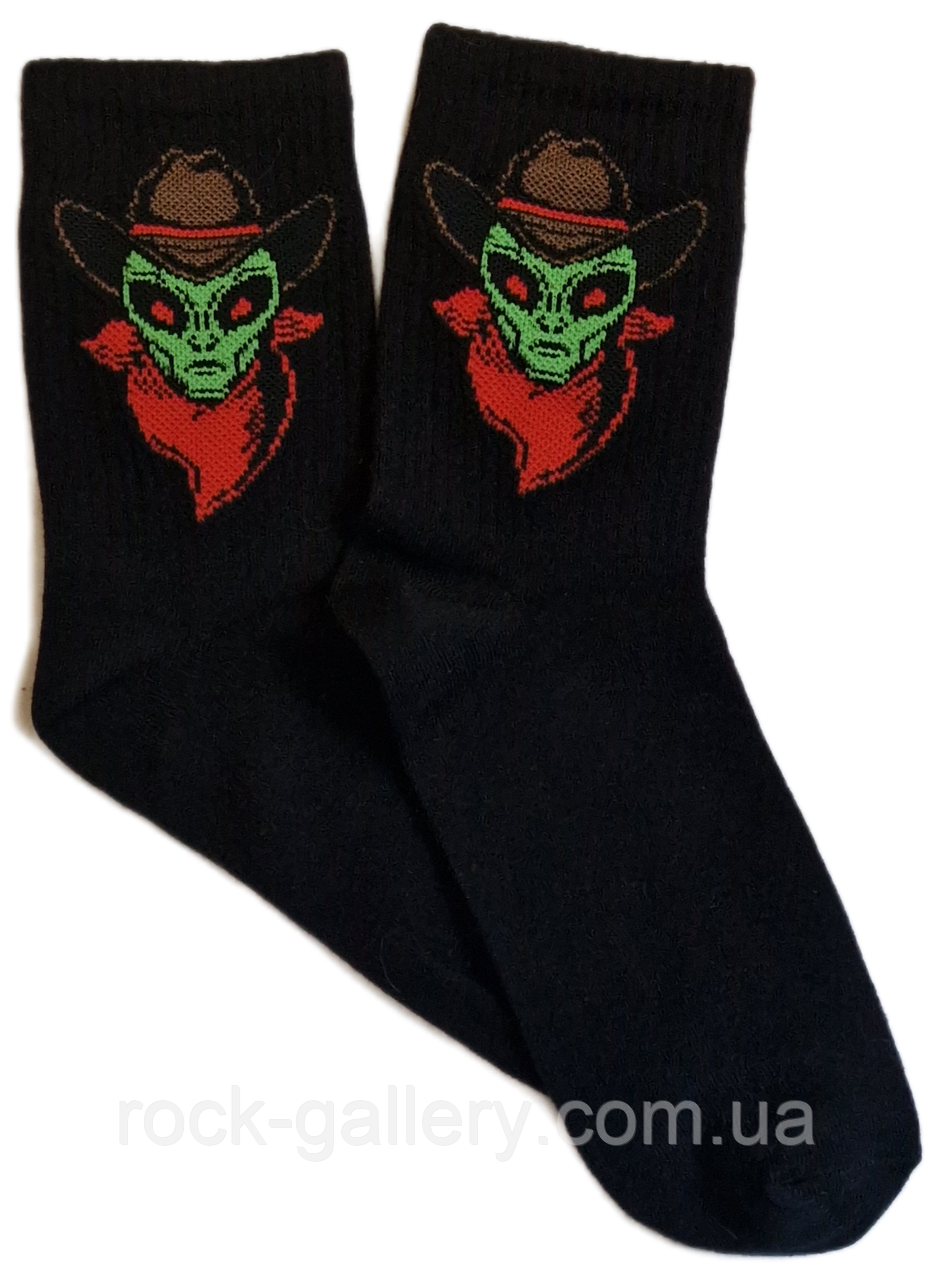 Шкарпетки ." инопланетанин", фото 1