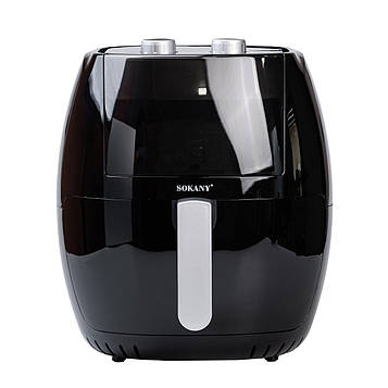 Аерофритюрниця Sokany SK-8013 на 8 літрів 1800 Вт чорна