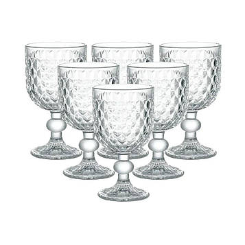Келихи для червоного вина 6 штук на низькій ніжці HP4153