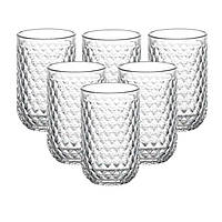 Набір склянок 6 штук по 450 мл скляні прозорі HP4154