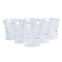 Набір склянок 6 штук по 255 мл прозорий HP4161