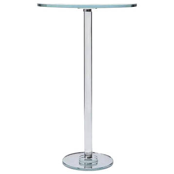 Тортівниця скляна на високій ніжці 30×50 см кругла підставка для торта, капкейків HP-4-87S