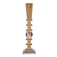 Свічник скляний 27.5 (см) високий класичний HP36555L