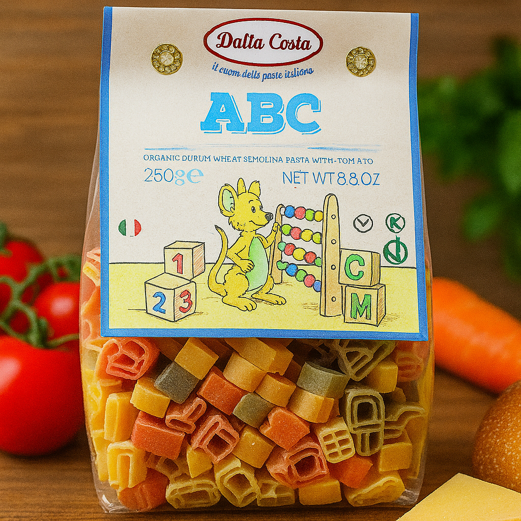 Макарони DALLA COSTA Алфавіт 250 гр. Італія, фото 1