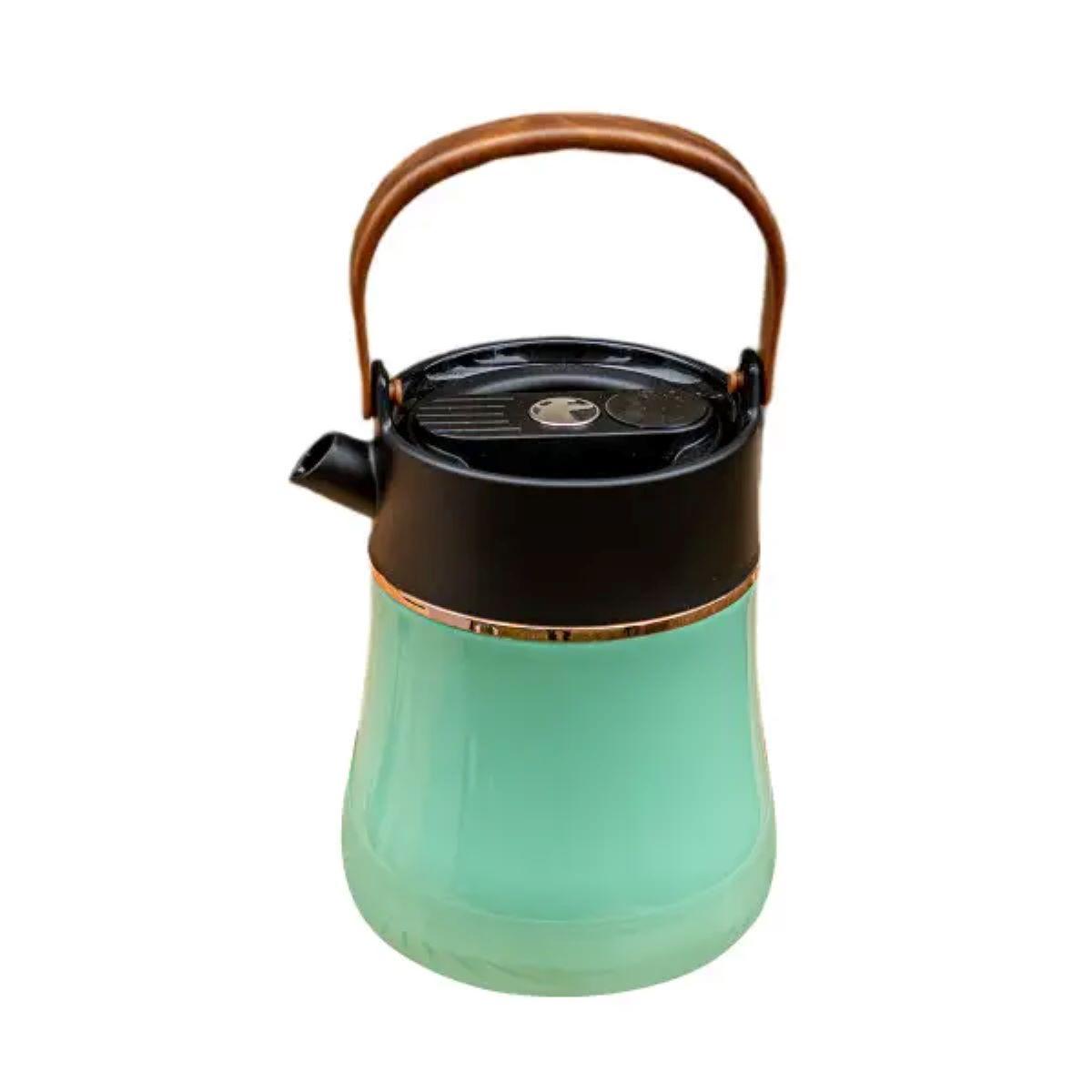 Чайник термос із датчиком температури та вакуумною ізоляцією 700 мл м'ятний HP-14-22M, фото 1