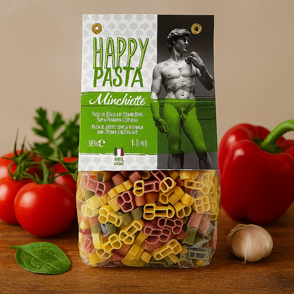 Макаронні вироби Happy Pasta Sex Dalla Costa Італія 500 гр. Італія, фото 1