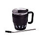 Термочашка Coffee & Tea з трубочкою чорна HP-14-23B, фото 3