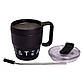 Термочашка Coffee & Tea з трубочкою чорна HP-14-23B, фото 4