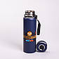 Термос Vacuum Sports з датчиком температури 1 л синій HP-14-30BL, фото 5