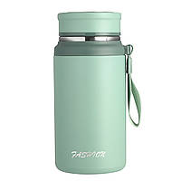 Термос Fashion з датчиком температури 700 мл Оливковий HP-14-20GR