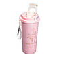 Термочашка Flower Style з ремінцем 500 мл рожева HP-14-52P, фото 2