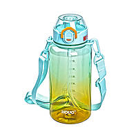 Пляшка для води 1 л пляшечка з мундштуком м'ятна HP-14-31M