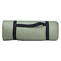 Великий туристичний килимок Karemat для кемпінгу водонепроникний 200 x 200 см хакі LU013GR