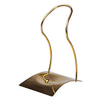 Підставка під ополоник, лопатку або ложку 12×10,5×17 см з нержавіючої сталі Золото HP-19-15-G