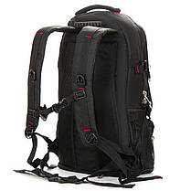 Рюкзак туристичний на 42 літри для речей походів чорний із затяжками Royal Mountain 7916, фото 2