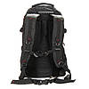 Рюкзак туристичний на 42 літри для речей походів чорний із затяжками Royal Mountain 7916, фото 6