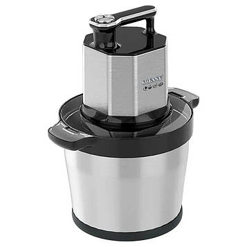 Чопер подрібнювач 800 Вт з чашею на 4,5 літрів 6 лез м'ясорубка Sokany SK-06033