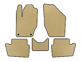 Килимки EVA бежеві Digital Designs для Peugeot 408 2010-2018 Етилвінілацетат