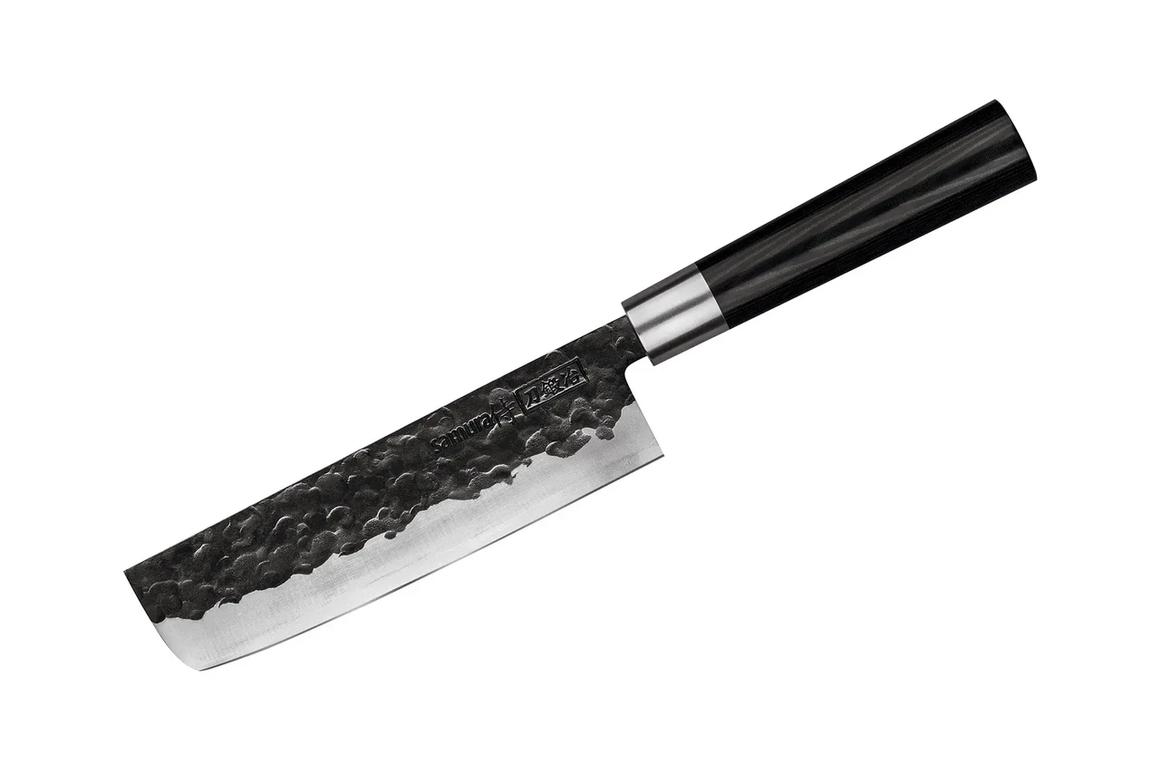 Ніж кухонний овочевий Накірі 168 мм Samura Blacksmith (SBL-0043), фото 1